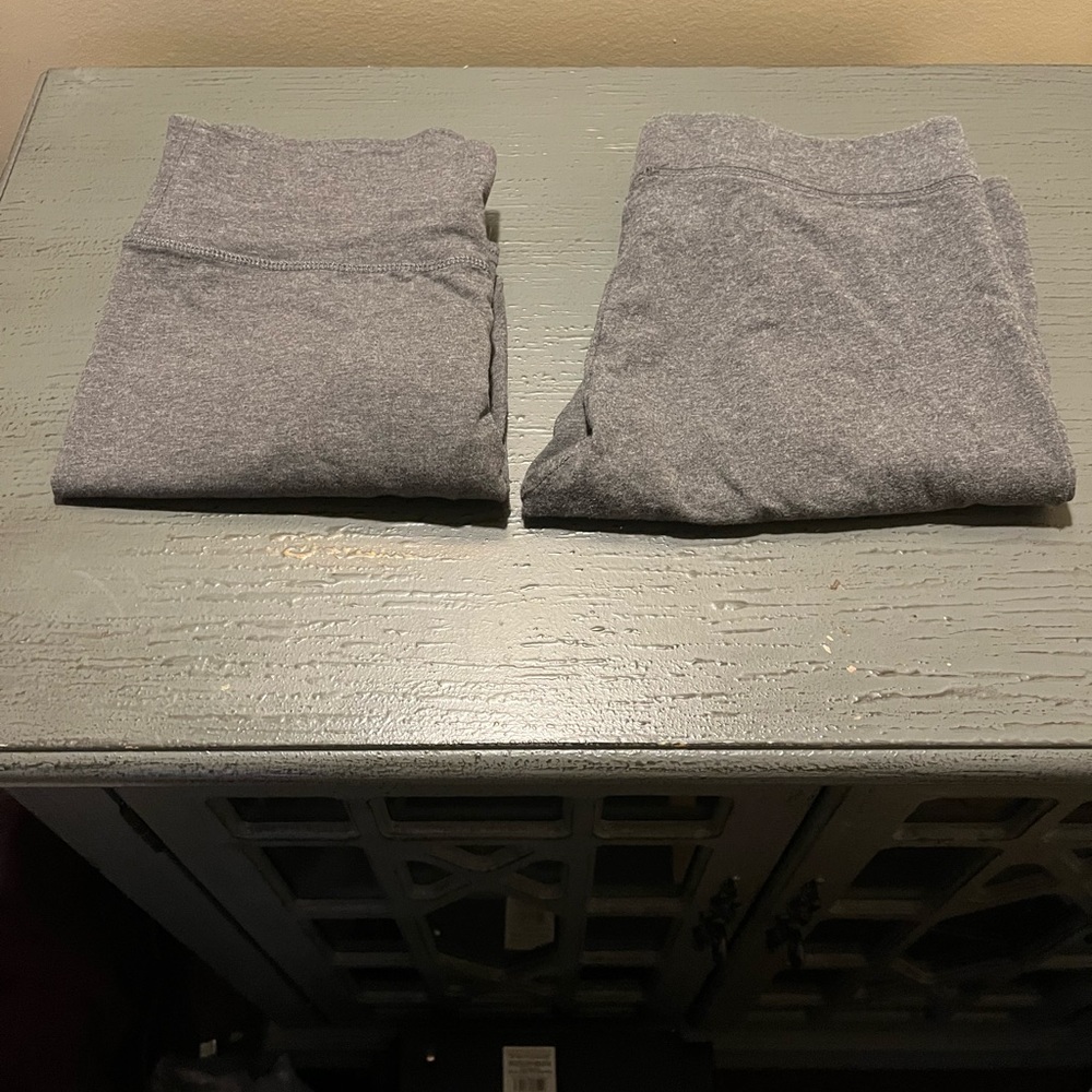 Aerie chill play move gray leggings medium (2).